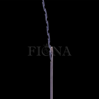 Pdo-Formteil-Zahnfaden flach gemeißeltes 18g 100mm mit w-Cannula