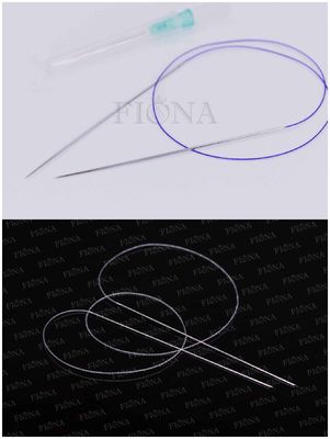 Schattenbild-Anheben des doppelter Arm-doppeltes Nadel-Faden-21G 290mm