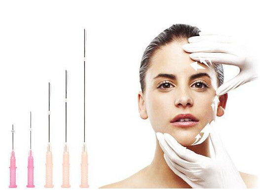 Nonsurgical PDO-Faden-Face lifting-Zahn-Faden 18G 100mm für sofortiges Face lifting