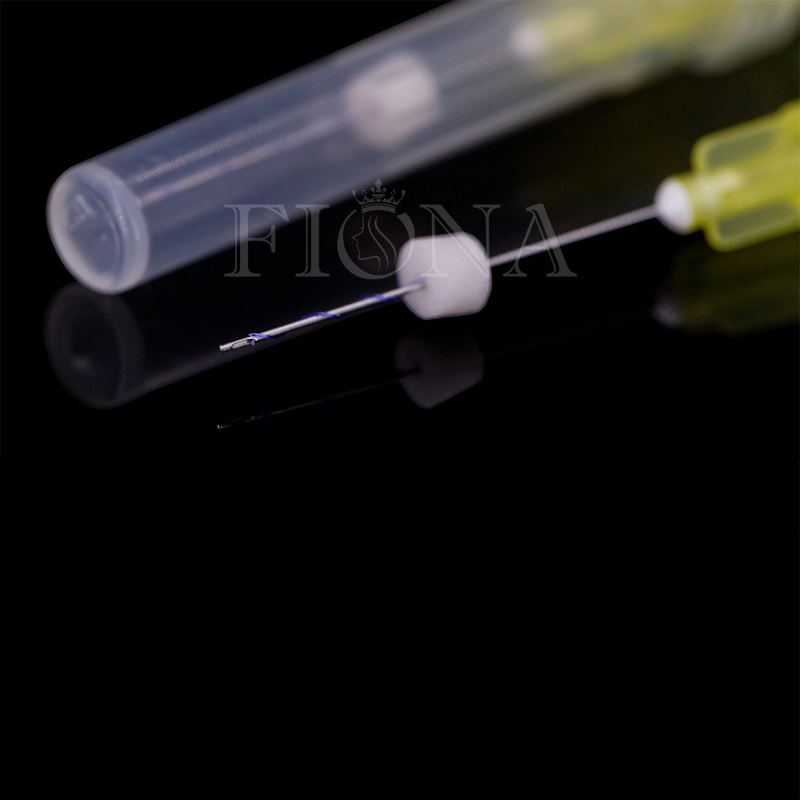 Pdo Pcl Hilo Para Ojo Fox-Auge verlegt Liso-Betrug Canula Para Rellenar Las Arrugas Alrededor De Ojos Tornado 30g 25mm