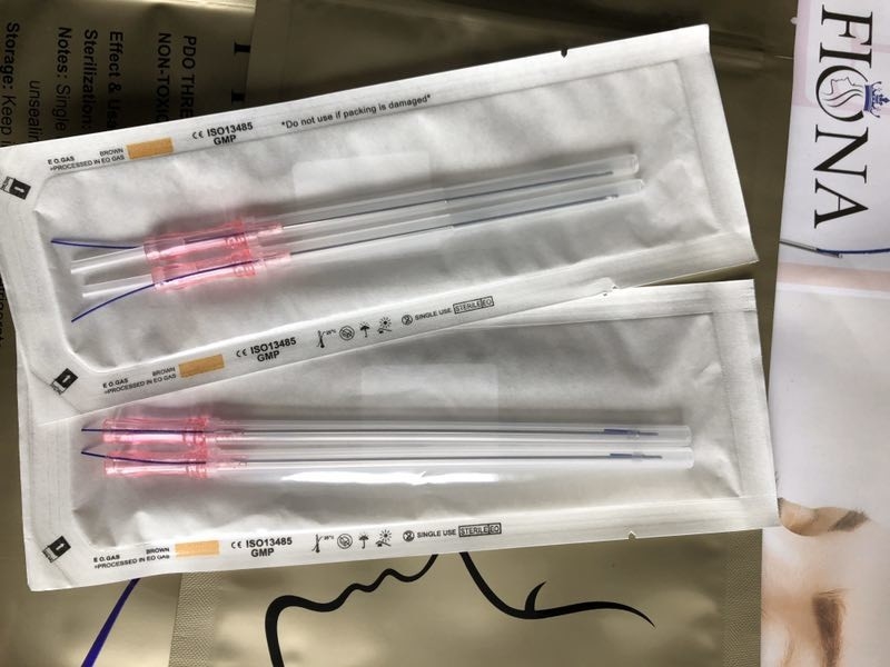 Formteil-Zahn-Faden 3D 4D 6D PDO mit w-Art stumpfer Cannula