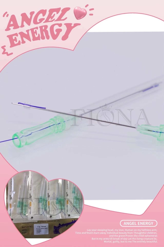 Augen-Faden-Aufzug Beautlift PDO mit stumpfem Cannula PDO verlegt Cat Eye-/Augenbrauen-Aufzug